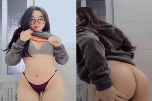 Clip nóng bỏng cô hàng xóm xinh đẹp mặc đồ lót quyến rũ