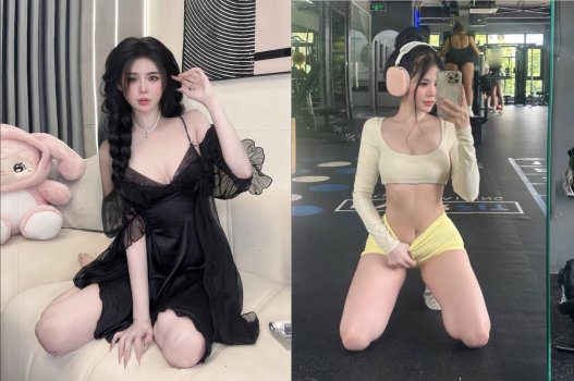 Em dâm thích bị liếm âm đạo trước khi địt
