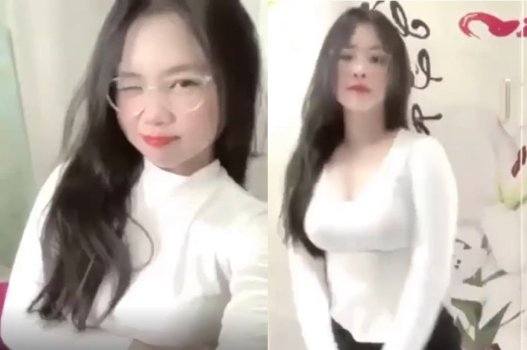 Chị em nhỏ tuổi nhưng thích thể hiện bộ ngực lớn