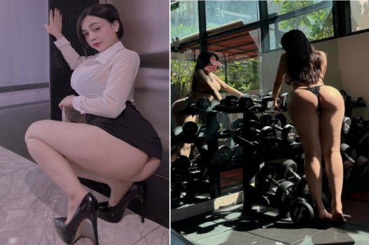 Gymer mông khủng bị doggy tới xoạt