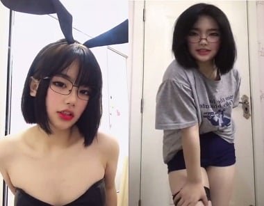 Nện mái tóc ngắn đáng yêu, cô bé xinh đẹp và dâm đãng