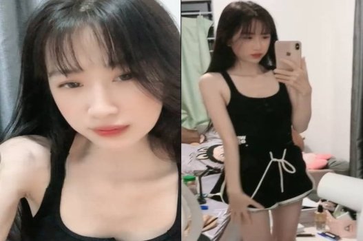 Thích cu to mặc dù ngực bé
